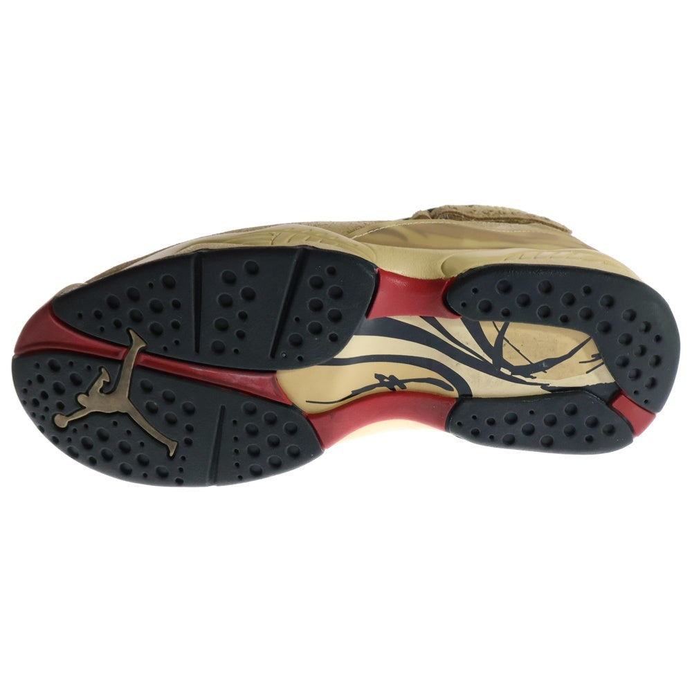 NIKE(ナイキ) AIR JORDAN 8 RETRO SE RUI TWINE エアジョーダン8 レトロ 八村塁 ハイカットスニーカー ブラウン US7.5/25.5cm DO2496-700