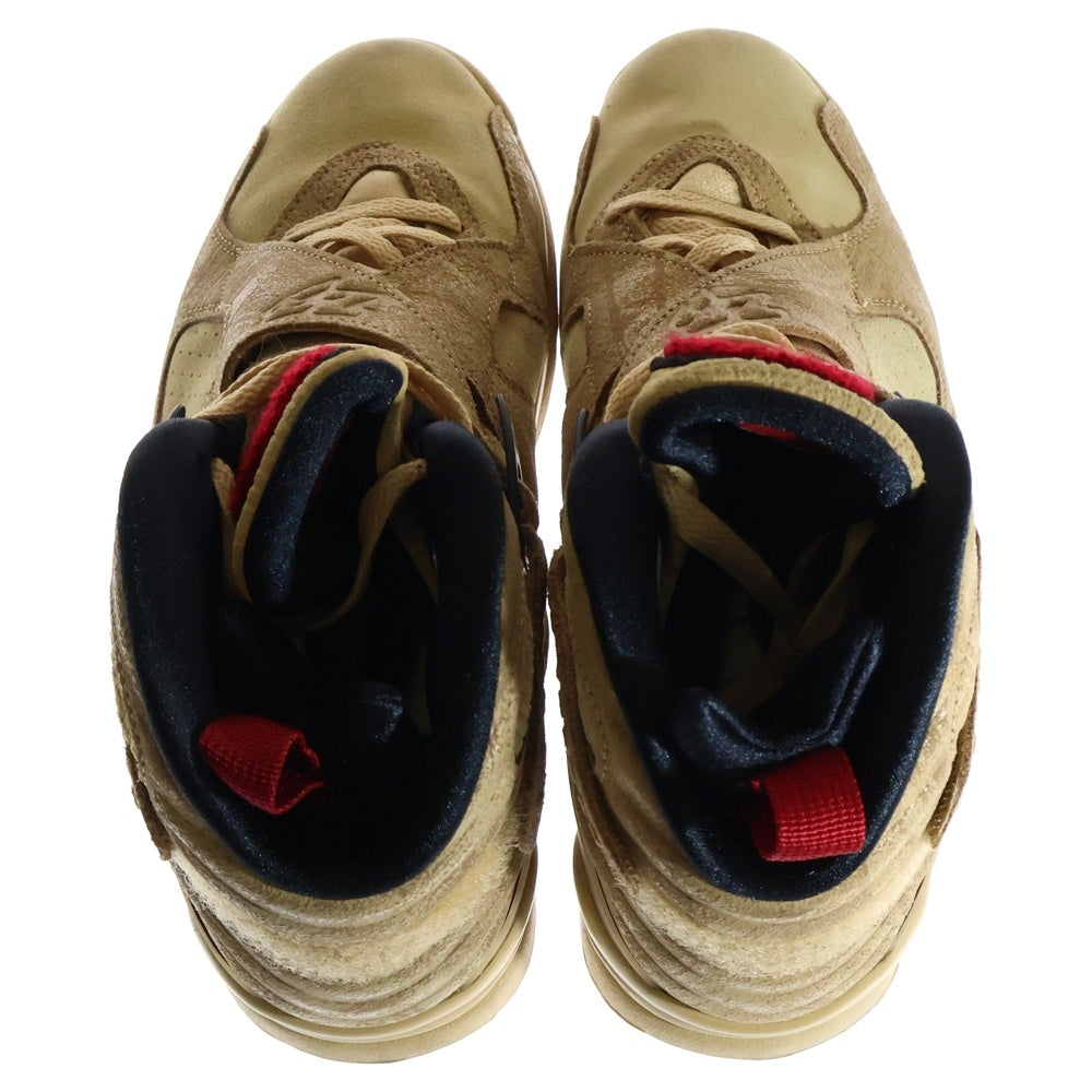 NIKE(ナイキ) AIR JORDAN 8 RETRO SE RUI TWINE エアジョーダン8 レトロ 八村塁 ハイカットスニーカー ブラウン US7.5/25.5cm DO2496-700