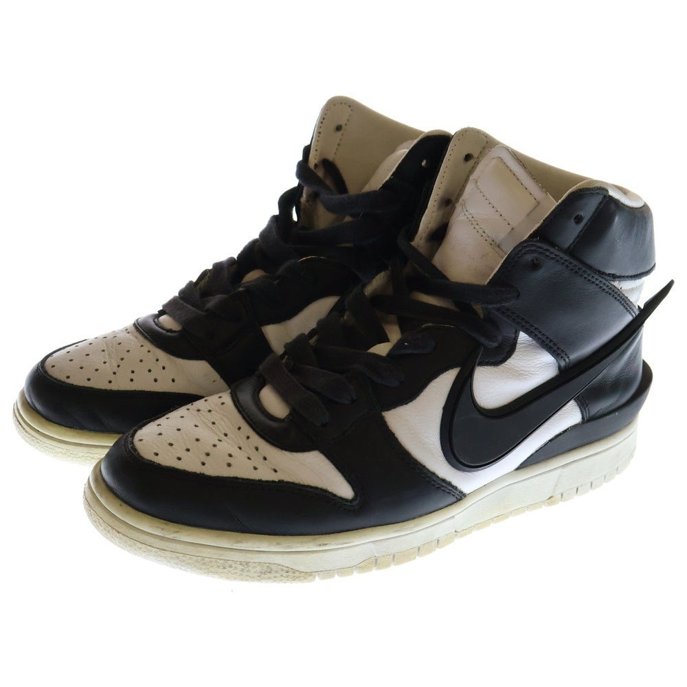 NIKE(ナイキ) ×AMBUSH DUNK HI BLACK アンブッシュ ダンク ハイカットスニーカー ブラック/ホワイト US7.5/25.5cm CU7544-001