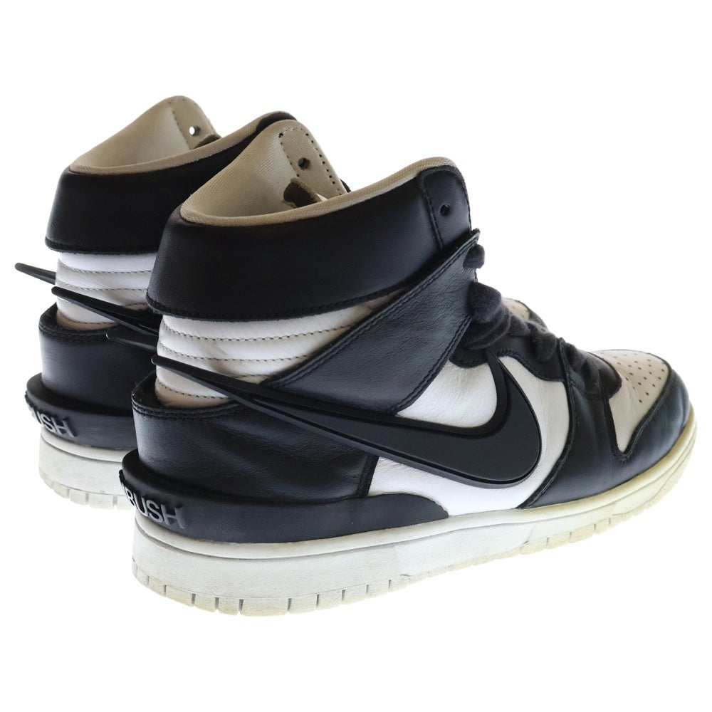 NIKE(ナイキ) ×AMBUSH DUNK HI BLACK アンブッシュ ダンク ハイカットスニーカー ブラック/ホワイト US7.5/25.5cm CU7544-001