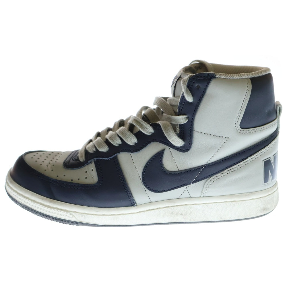 NIKE(ナイキ) TERMINATOR HIGH ターミネーター ハイカットスニーカー グレー/ネイビー US7.5/25.5cm FB1832-001