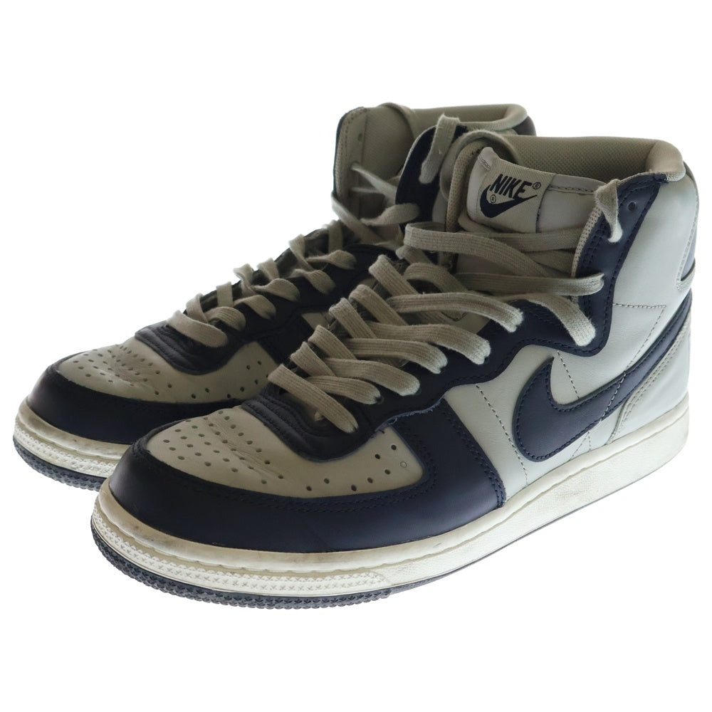 NIKE(ナイキ) TERMINATOR HIGH ターミネーター ハイカットスニーカー グレー/ネイビー US7.5/25.5cm FB1832-001