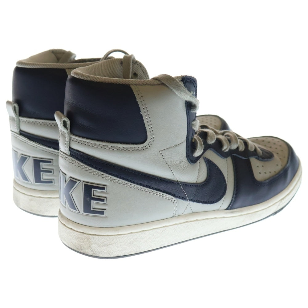 NIKE(ナイキ) TERMINATOR HIGH ターミネーター ハイカットスニーカー グレー/ネイビー US7.5/25.5cm FB1832-001
