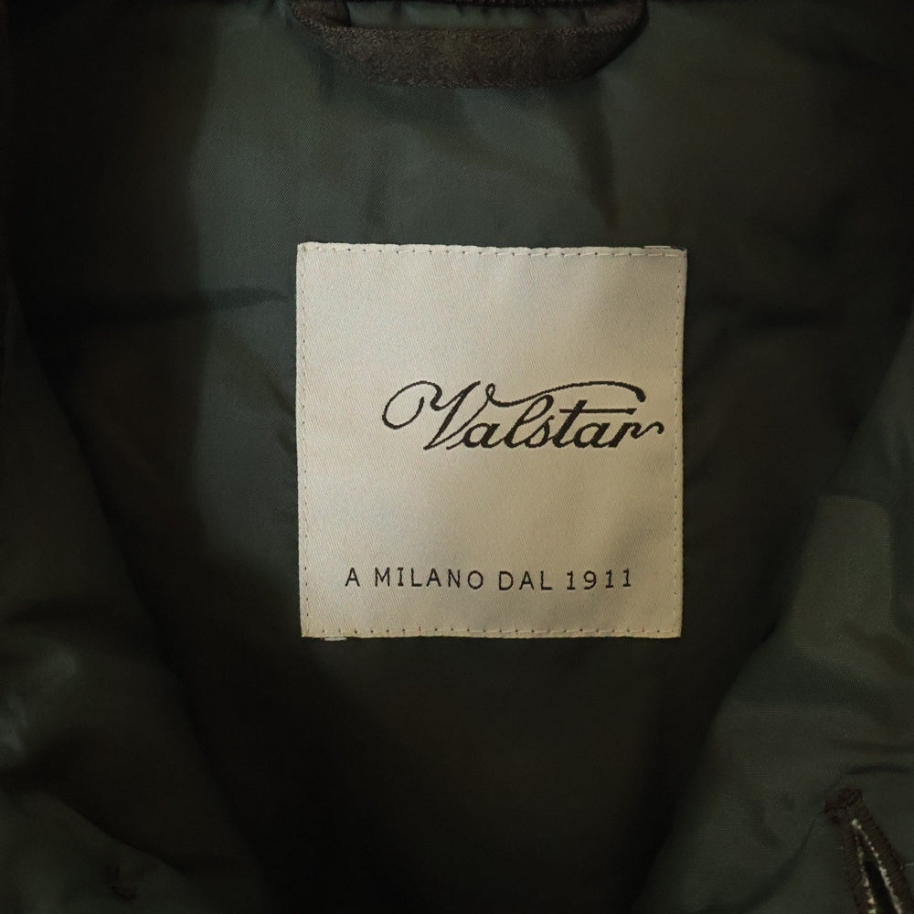 Valstar(ヴァルスター) ウール ボタンダウン ダウンベスト ブラウン