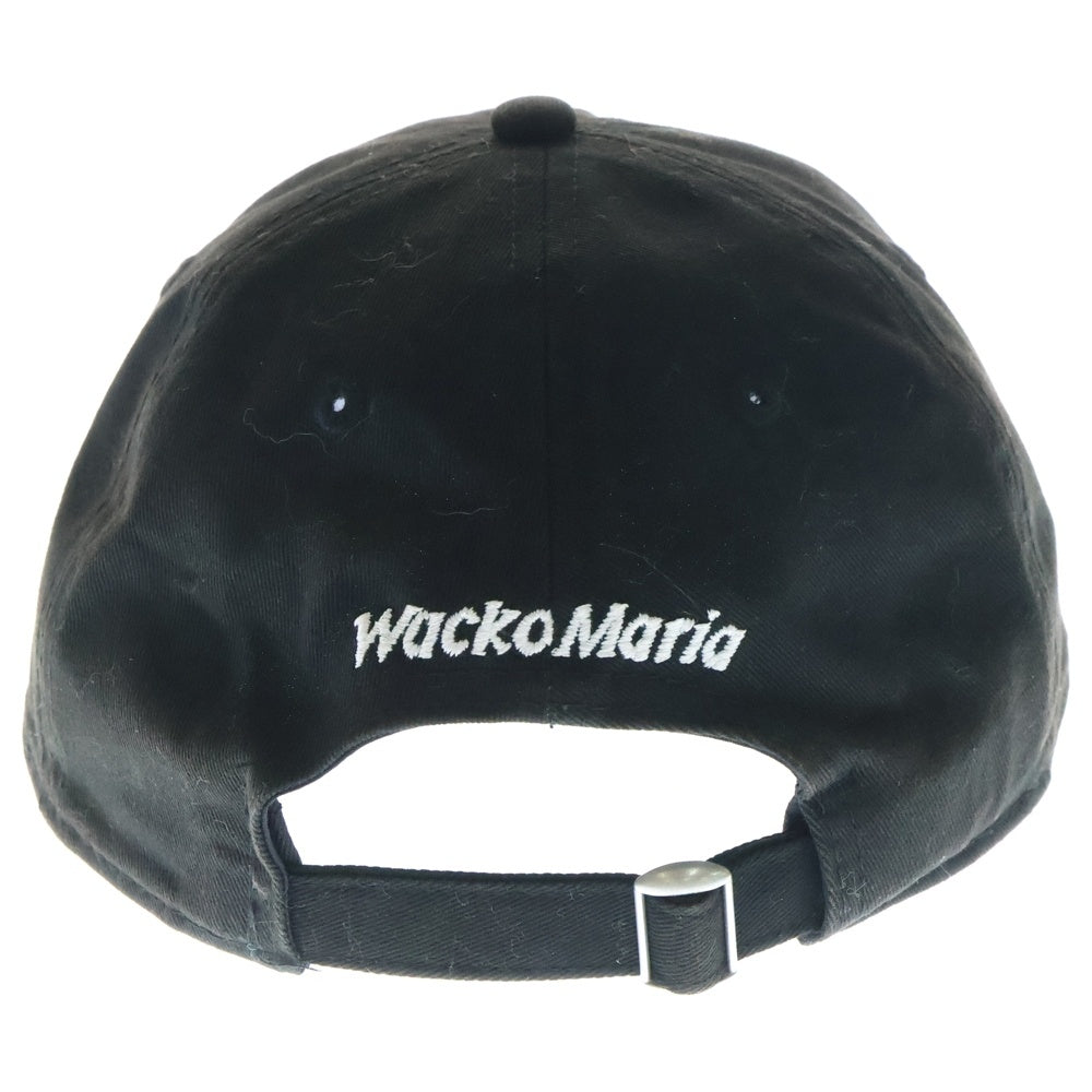 WACKO MARIA(ワコマリア) 24SS NEW ERA 9TWENTY ニューエラ ロゴキャップ ブラック 24SS-WMA-CP02