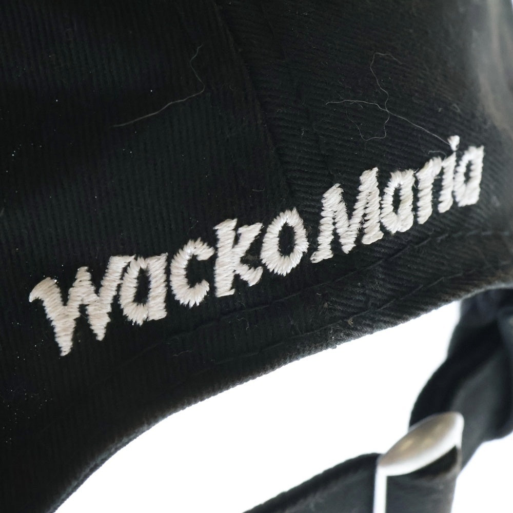WACKO MARIA(ワコマリア) 24SS NEW ERA 9TWENTY ニューエラ ロゴキャップ ブラック 24SS-WMA-CP02