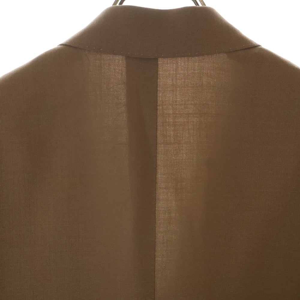 WACKO MARIA(ワコマリア) DORMEUIL SINGLE BREASTED JACKET ドーメル シングルブレストジャケット テーラード ベージュブラウン