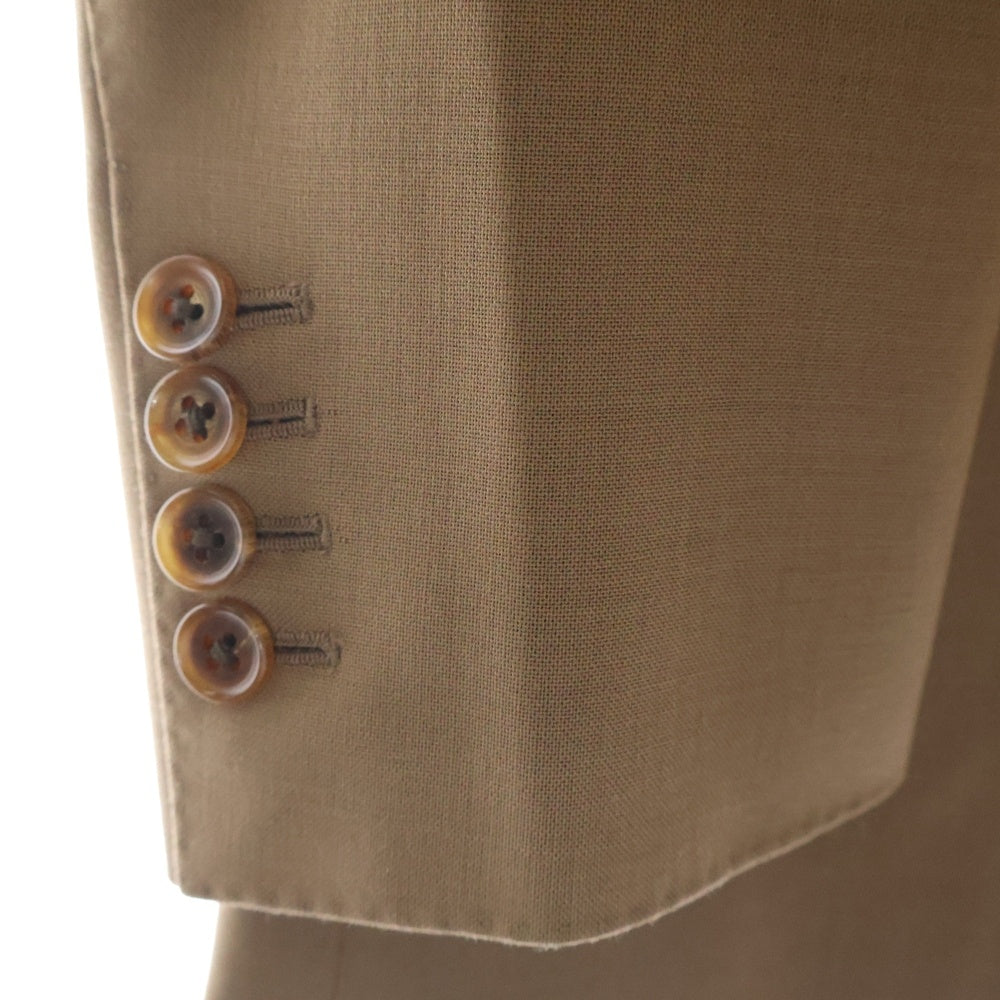 WACKO MARIA(ワコマリア) DORMEUIL SINGLE BREASTED JACKET ドーメル シングルブレストジャケット テーラード ベージュブラウン