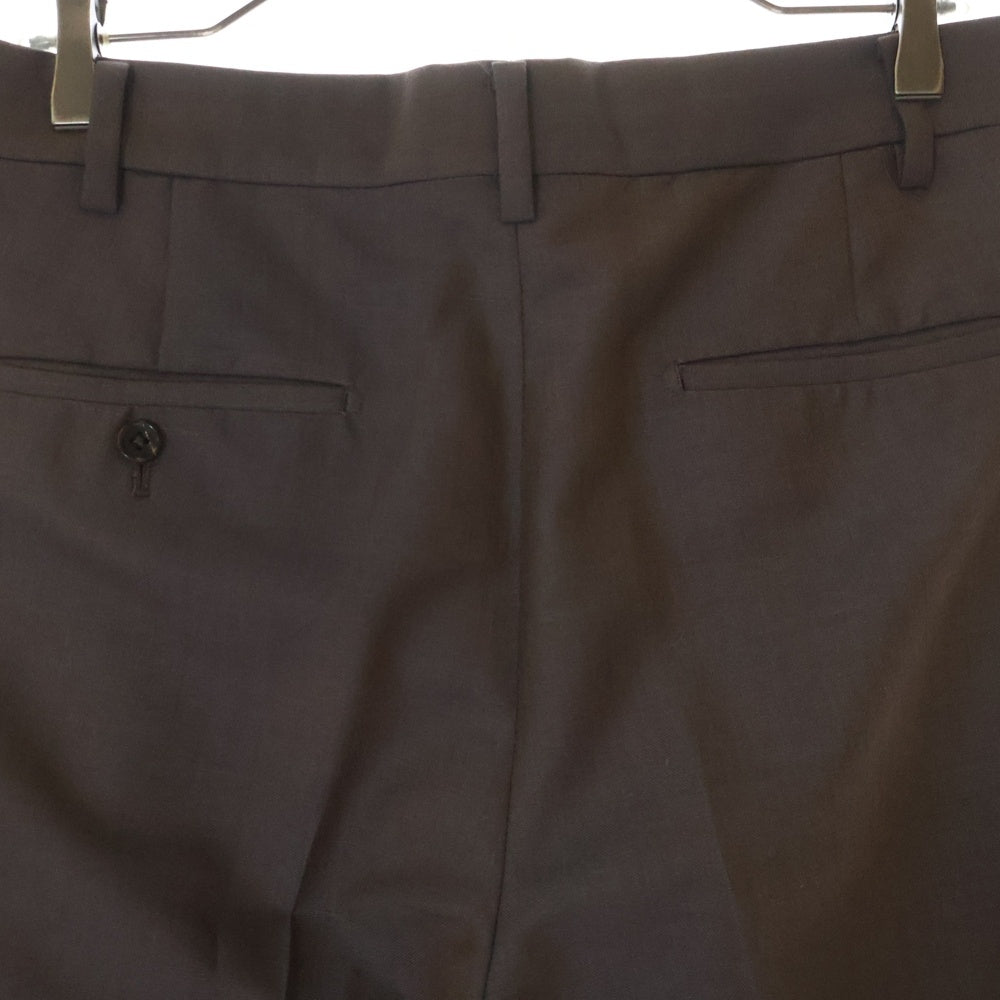 WACKO MARIA(ワコマリア) DORMEUIL PLEATED TROUSERS TYPE-1 ドーメル トラウザーズ スラックス パープル