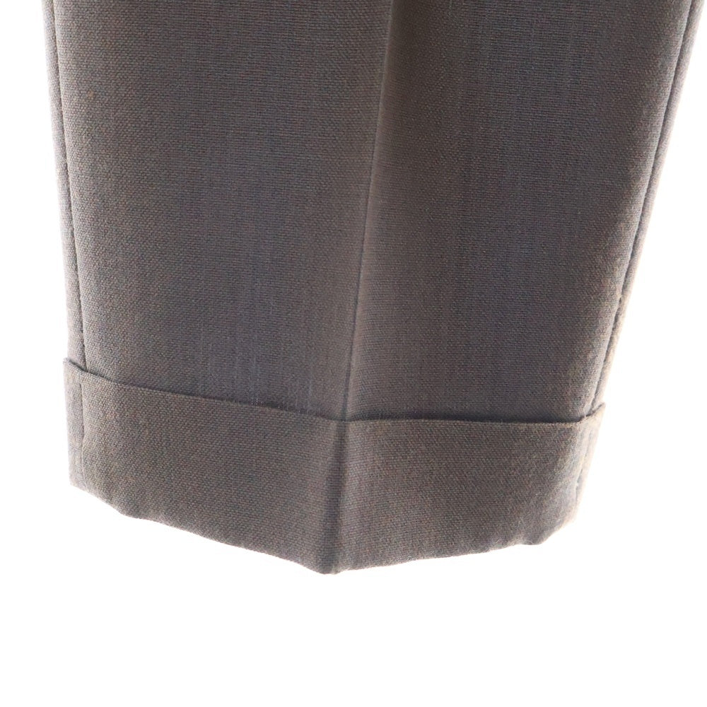 WACKO MARIA(ワコマリア) DORMEUIL PLEATED TROUSERS TYPE-1 ドーメル トラウザーズ スラックス パープル