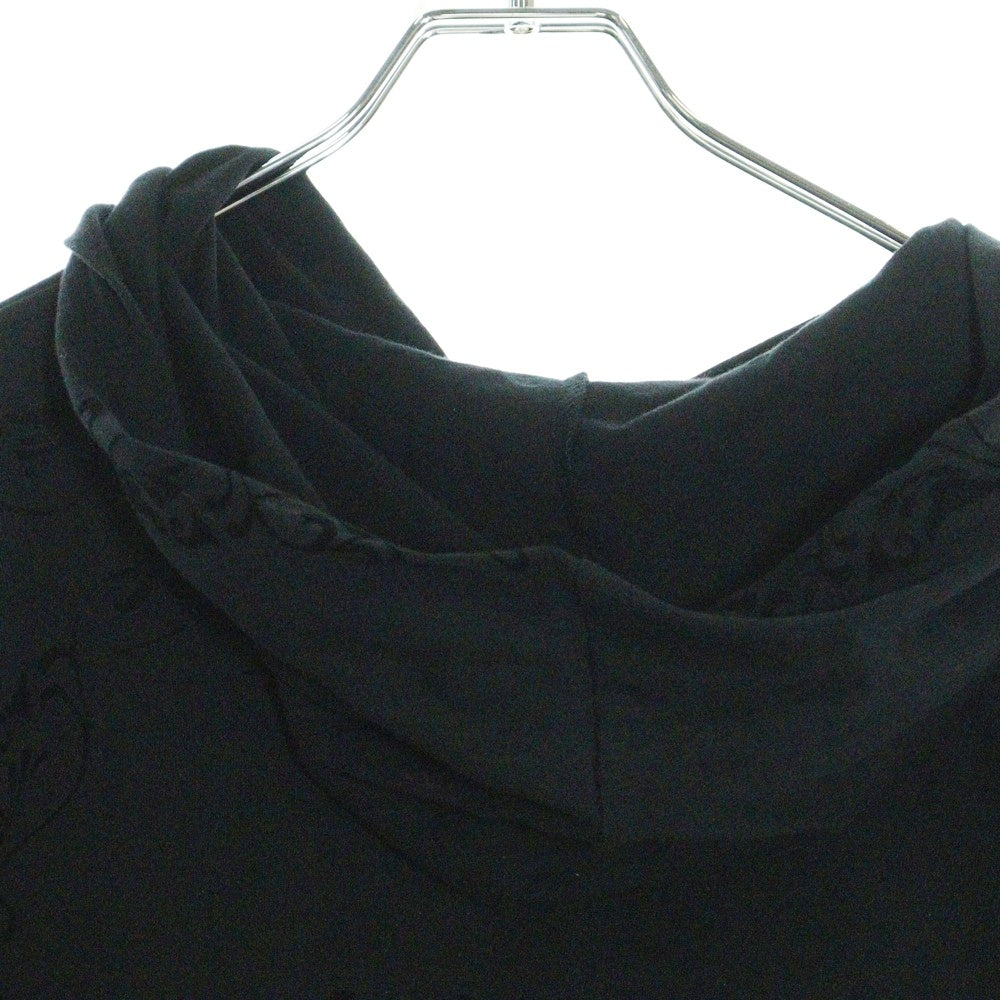 SUPREME(シュプリーム) 23SS Celebre Hooded L/S Top セレーブル フーディー プルオーバー スウェット パーカー ブラック