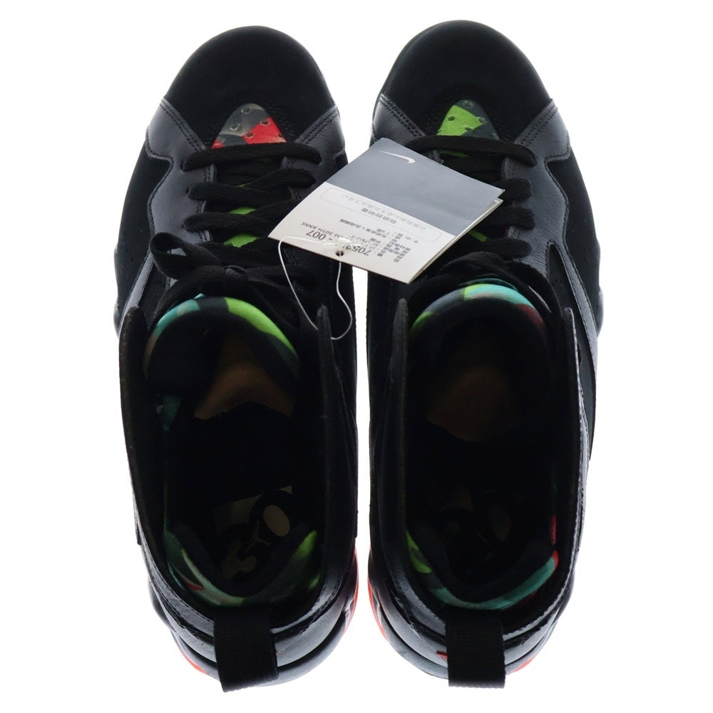 NIKE(ナイキ) AIR JORDAN 7 RETRO BARCELONA NIGHTS エアジョーダン7 レトロ バルセロナ ナイトズ ハイカットスニーカー ブラック US8.5/26.5cm 705350-007