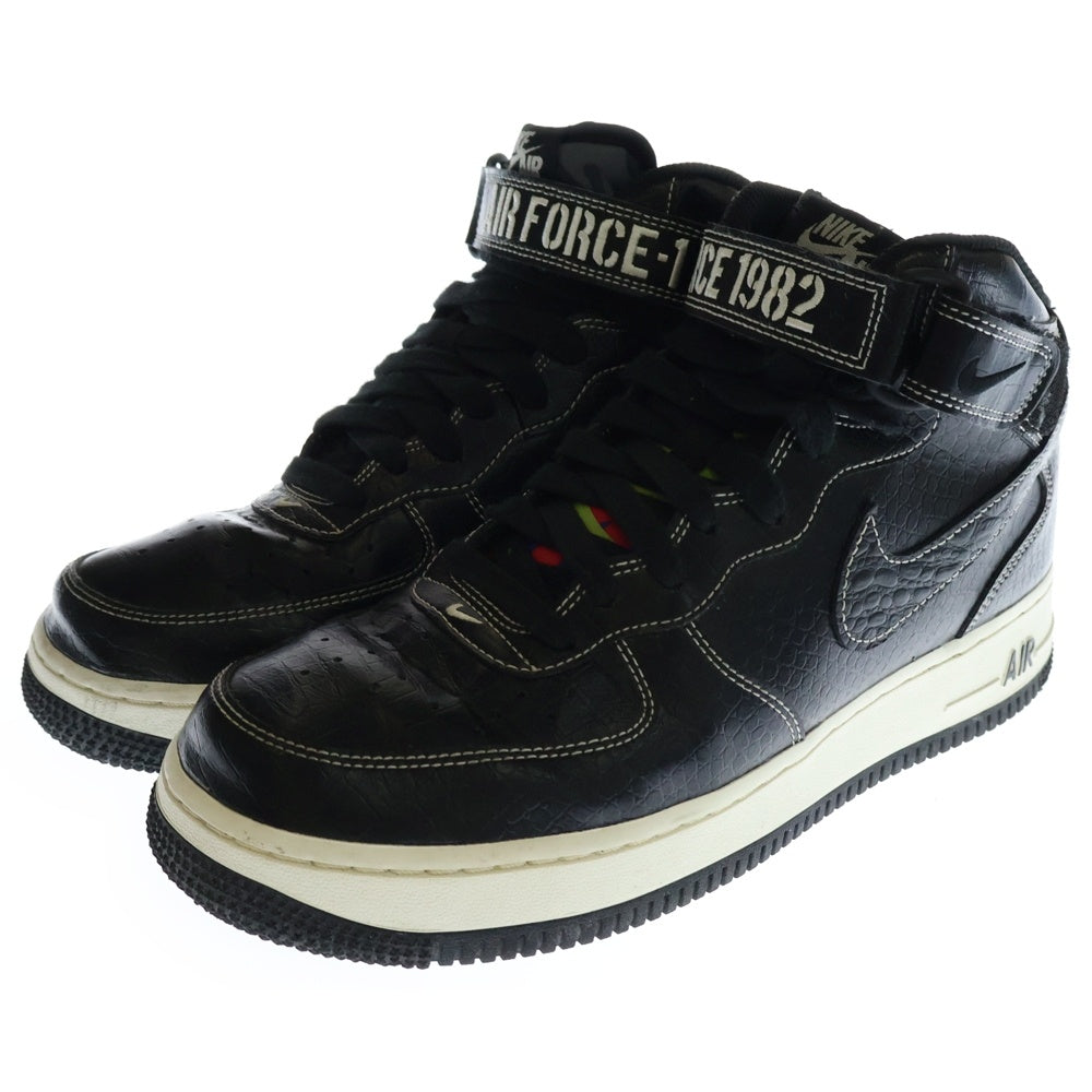 NIKE(ナイキ) AIR FORCE 1 MID LX OUR FORCE 1 エアフォース1 LX フォース1 ミッドカットスニーカー ブラック US8.5/26.5cm DV1029-010
