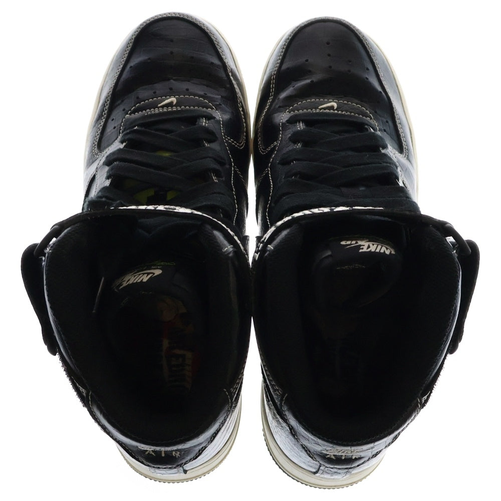 NIKE(ナイキ) AIR FORCE 1 MID LX OUR FORCE 1 エアフォース1 LX フォース1 ミッドカットスニーカー ブラック US8.5/26.5cm DV1029-010