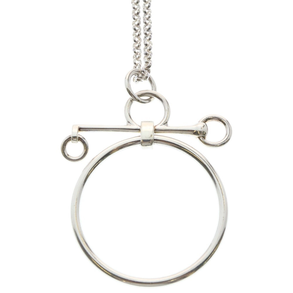 HERMES(エルメス) Mors de Bride Pendant モール ドゥ ブリッド ペンダントネックレス シルバー