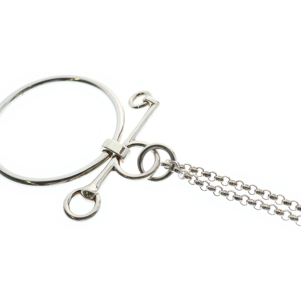 HERMES(エルメス) Mors de Bride Pendant モール ドゥ ブリッド ペンダントネックレス シルバー