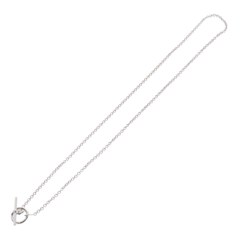 HERMES(エルメス) Echappee K18WG エシャペ チェーンネックレス ホワイトゴールド