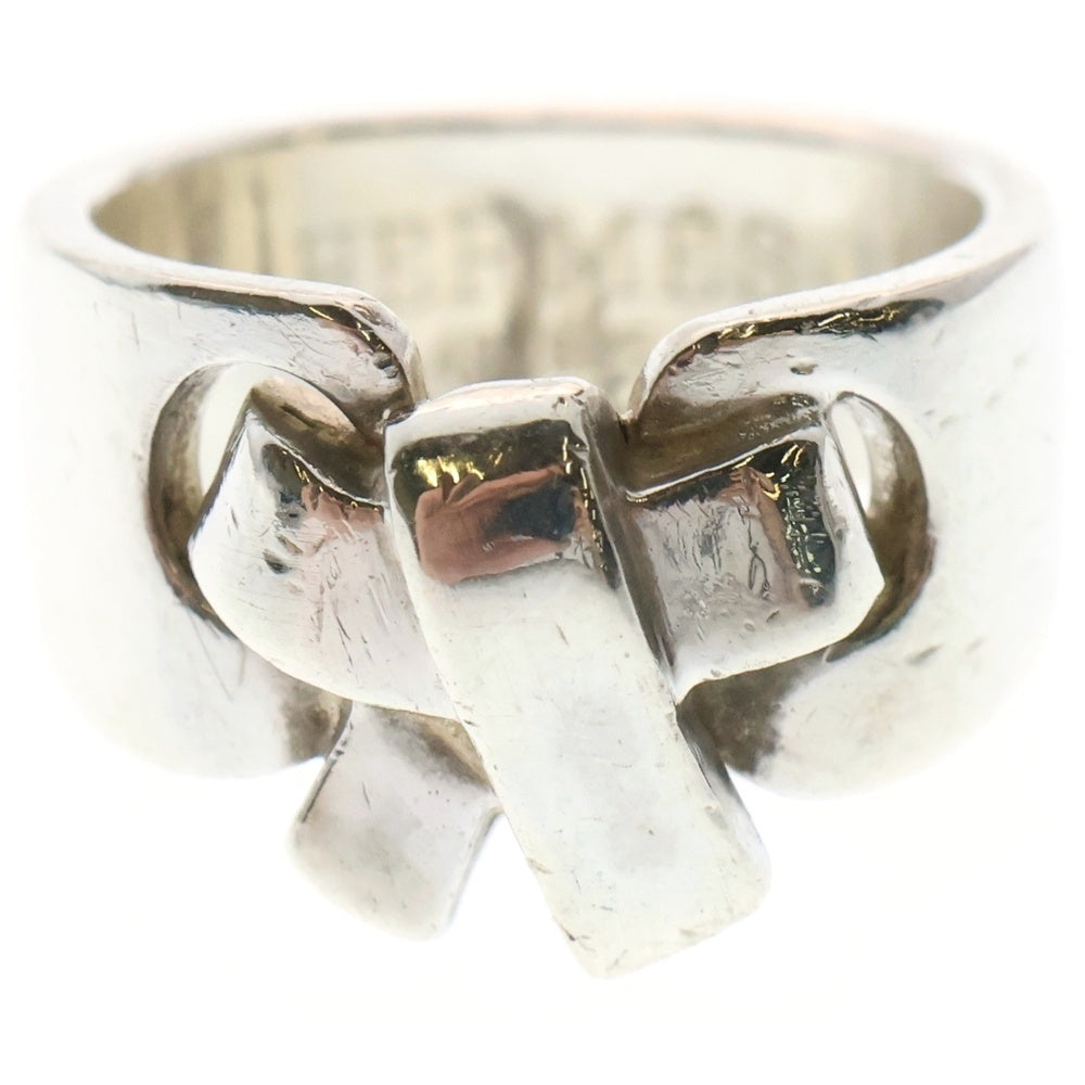 HERMES(エルメス) Russet ring ラセットリング リボンモチーフ 指輪 シルバー