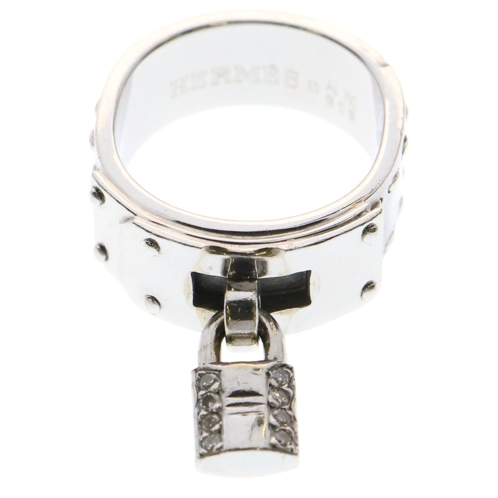 HERMES(エルメス) Kelly ケリーリング K18WG 16P ダイヤモンド 指輪 ホワイトゴールド