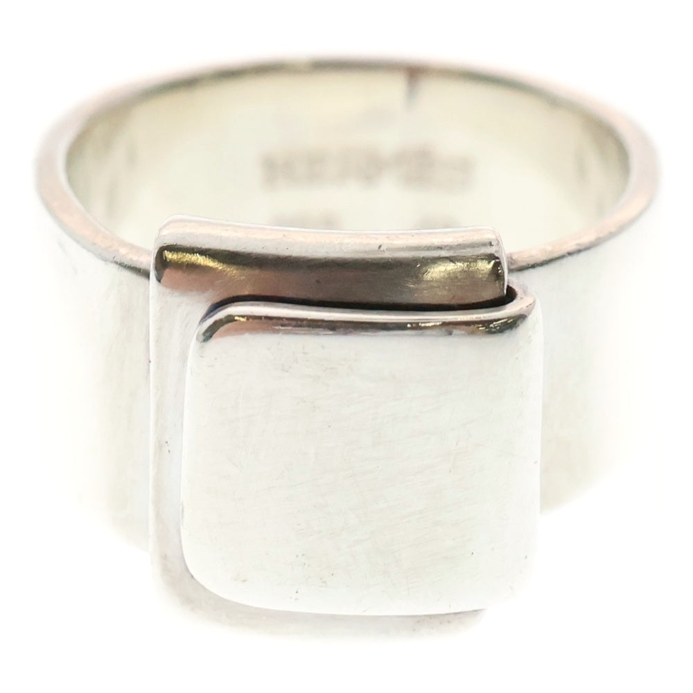 HERMES(エルメス) Folding Ring スクエア フォールディング リング 指輪 シルバー