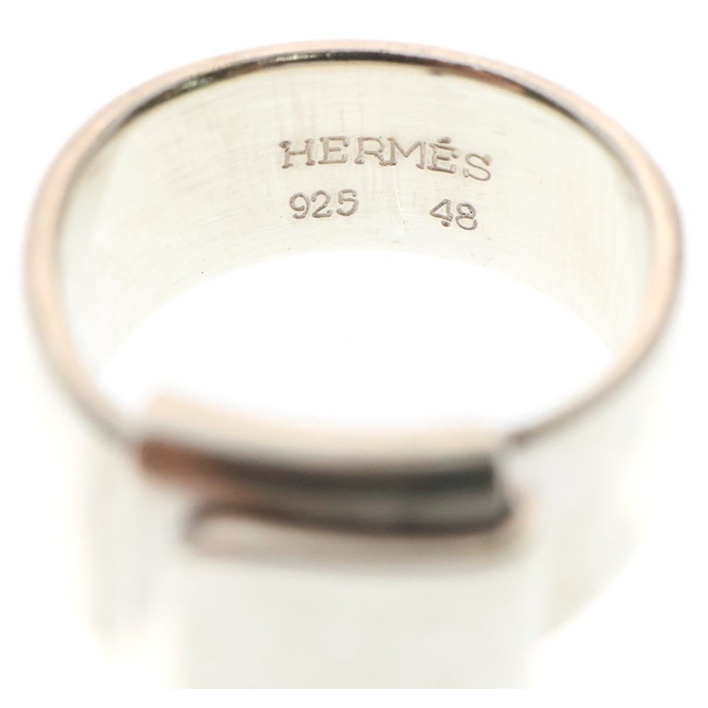 HERMES(エルメス) Folding Ring スクエア フォールディング リング 指輪 シルバー