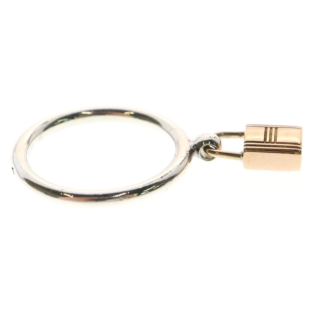 HERMES(エルメス) Cadena Ring アミュレット カデナ リング コンビ シルバー/ゴールド 指輪