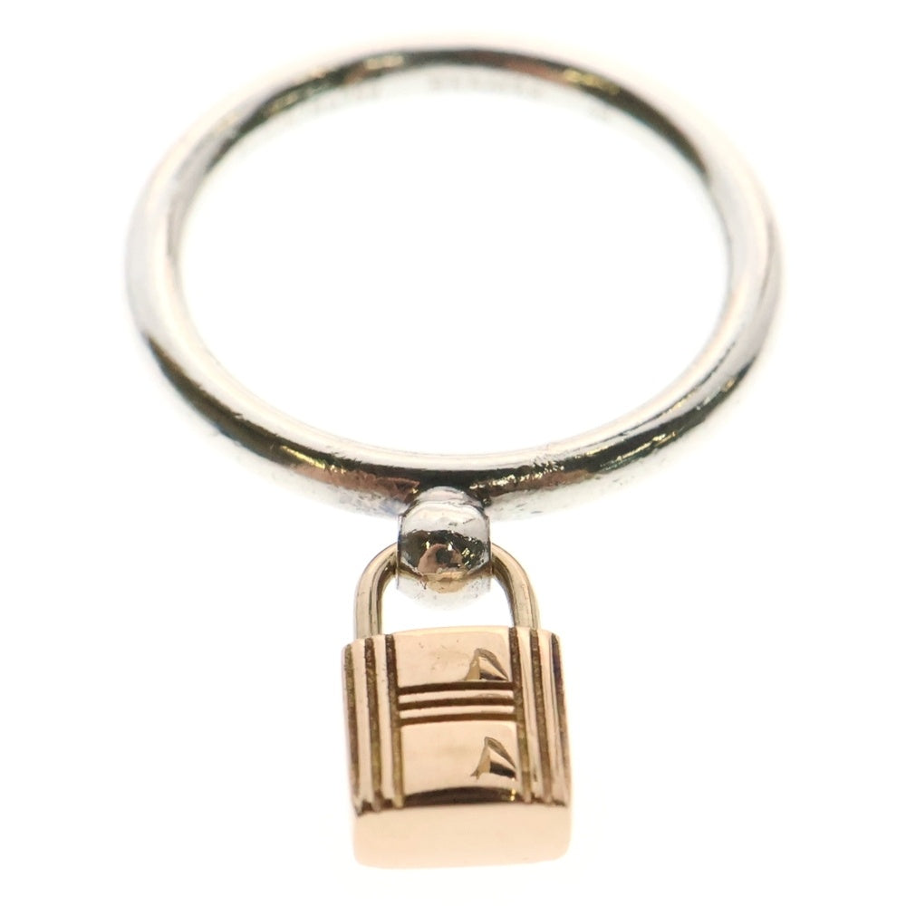 HERMES(エルメス) Cadena Ring アミュレット カデナ リング コンビ シルバー/ゴールド 指輪