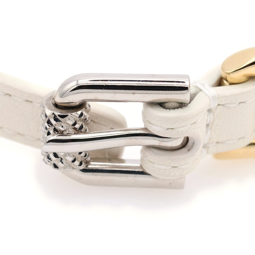 GIVENCHY(ジバンシィ) VOYOU LEATHER BRACELET ヴォワイユー ホワイト レディース BF20G8F047