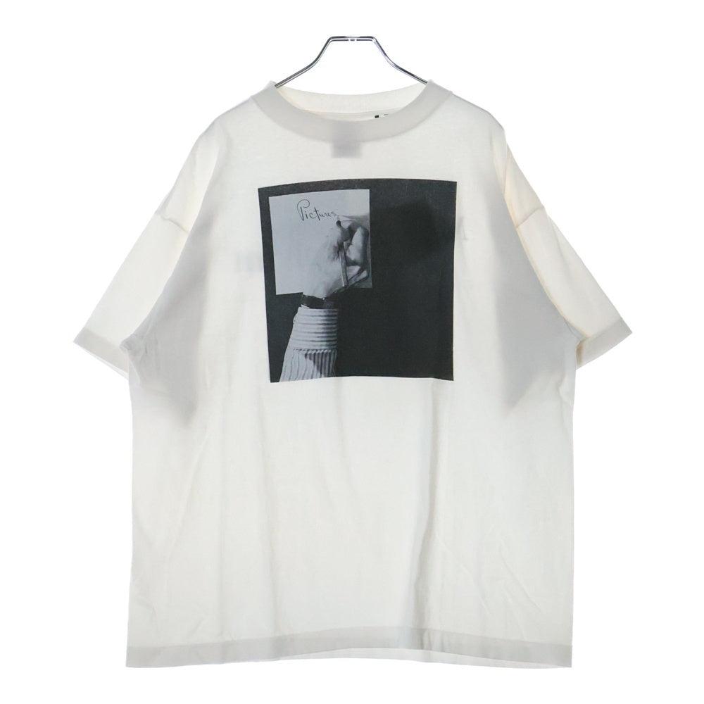 SAINT MICHAEL(セントマイケル) 25SS ×Robert Mapplethorpe PICTURES MT_SS TEE ロバートメイプルソープ ピクチャーズ フォトプリント クルーネック 半袖Tシャツ カットソー SM-HR8-0000-C18