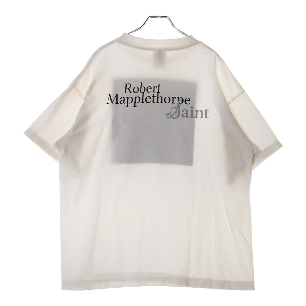 SAINT MICHAEL(セントマイケル) 25SS ×Robert Mapplethorpe PICTURES MT_SS TEE ロバートメイプルソープ ピクチャーズ フォトプリント クルーネック 半袖Tシャツ カットソー SM-HR8-0000-C18