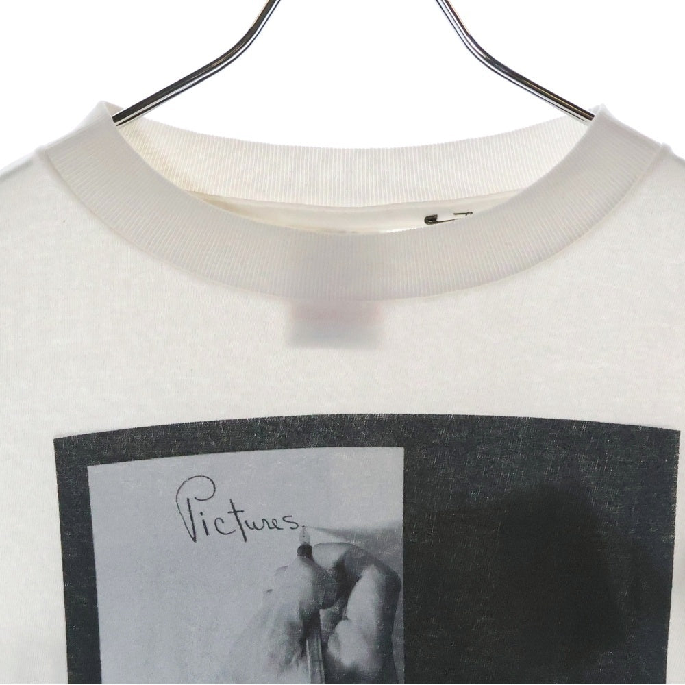 SAINT MICHAEL(セントマイケル) 25SS ×Robert Mapplethorpe PICTURES MT_SS TEE ロバートメイプルソープ ピクチャーズ フォトプリント クルーネック 半袖Tシャツ カットソー SM-HR8-0000-C18