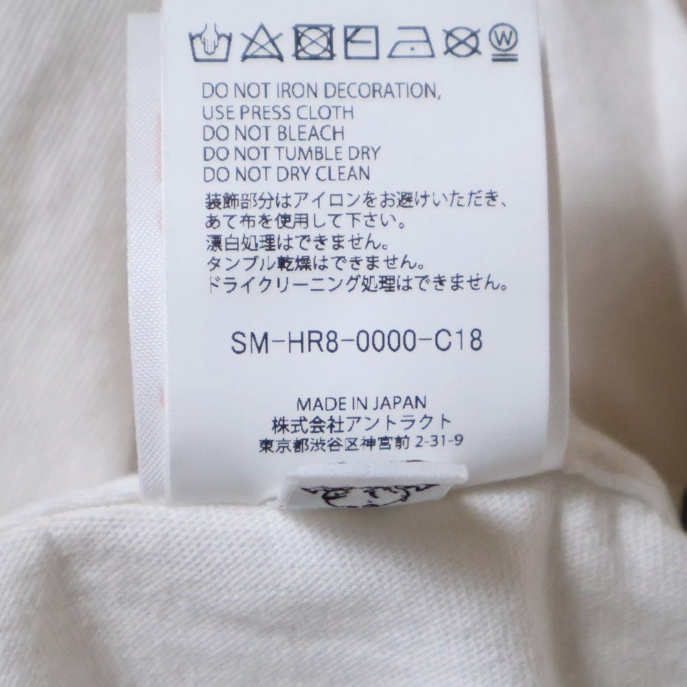 SAINT MICHAEL(セントマイケル) 25SS ×Robert Mapplethorpe PICTURES MT_SS TEE ロバートメイプルソープ ピクチャーズ フォトプリント クルーネック 半袖Tシャツ カットソー SM-HR8-0000-C18