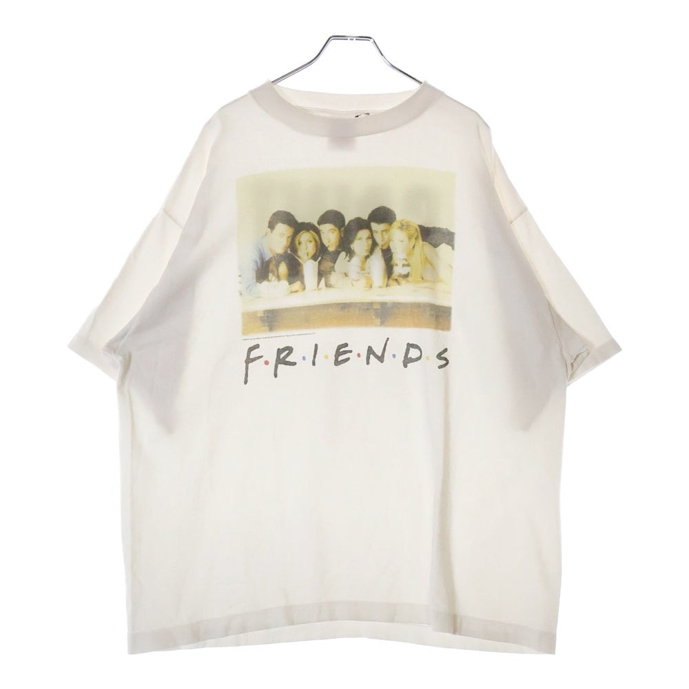 SAINT MICHAEL(セントマイケル) 25SS ×FRIENDS FRD_SS TEE フレンズ フォトプリント クルーネック 半袖Tシャツ カットソー ホワイト SM-HR8-0000-C57