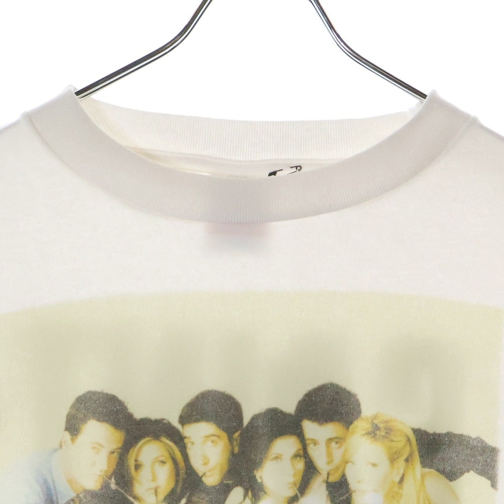 SAINT MICHAEL(セントマイケル) 25SS ×FRIENDS FRD_SS TEE フレンズ フォトプリント クルーネック 半袖Tシャツ カットソー ホワイト SM-HR8-0000-C57
