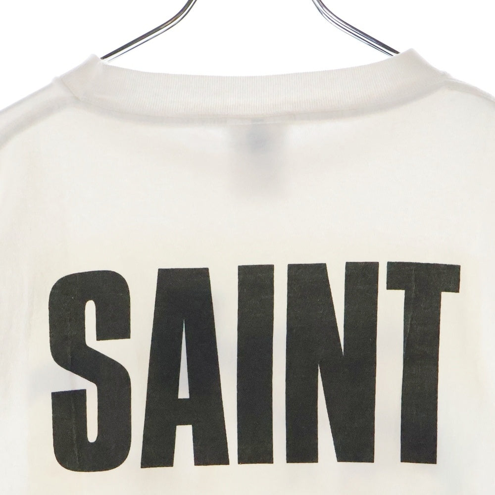 SAINT MICHAEL(セントマイケル) 25SS ×FRIENDS FRD_SS TEE フレンズ フォトプリント クルーネック 半袖Tシャツ カットソー ホワイト SM-HR8-0000-C57