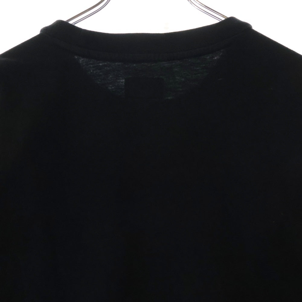 SUPREME(シュプリーム) 19AW Chrome Logo L/S Tee クローム ロゴ ロングスリーブ クルーネック長袖Tシャツ カットソー ブラック