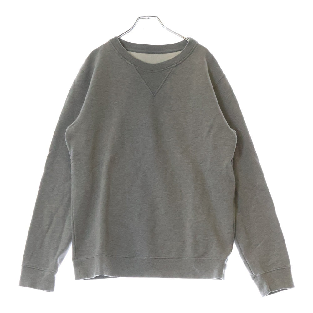 Maison Margiela 10(メゾン マルジェラ) 22SS Vガゼット クルーネックスウェットトレーナー グレー S50GU0181 S25500