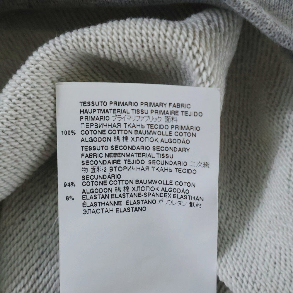 Maison Margiela 10(メゾン マルジェラ) 22SS Vガゼット クルーネックスウェットトレーナー グレー S50GU0181 S25500