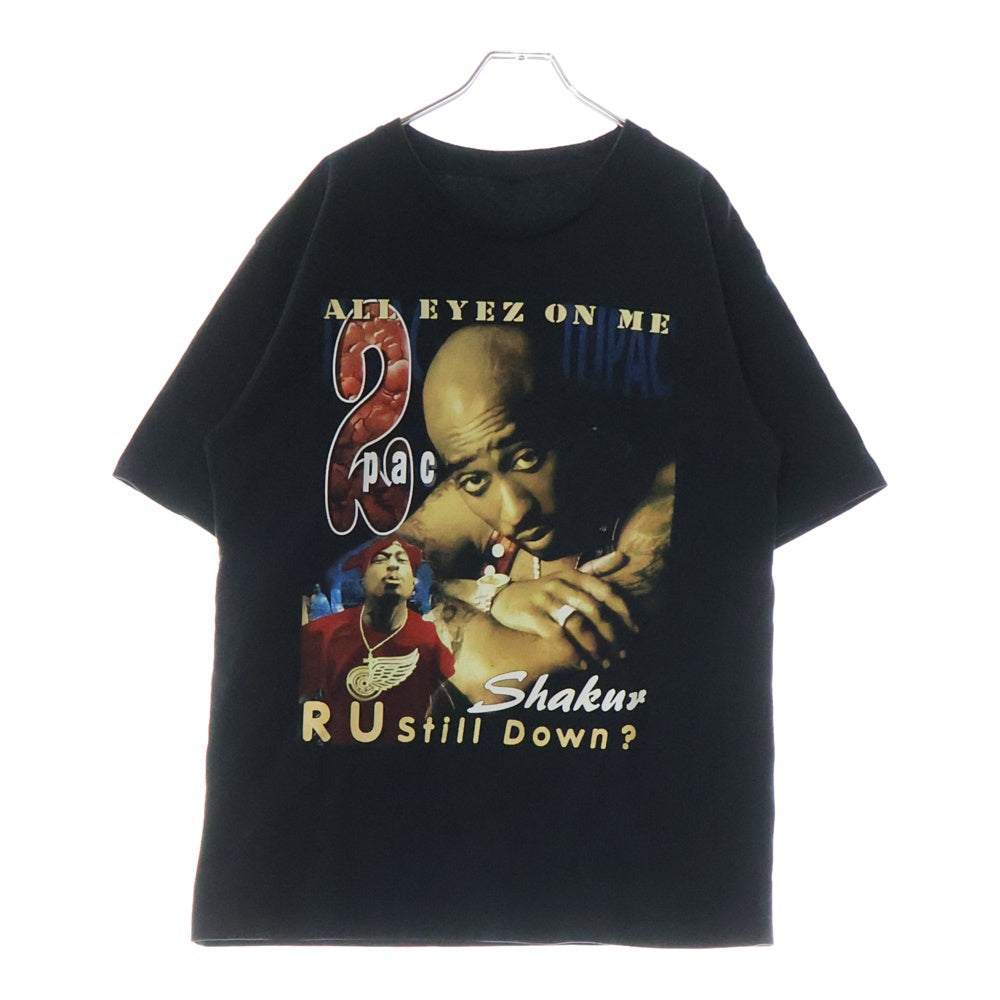 VINTAGE(ヴィンテージ) 90S VINTAGE BOOTLEG 2PAC SHAKUR ALL EYEZ ON ME RU STILL DOWN? TEE ヴィンテージ ブートレッグ 2パック オールアイズオンミー 両面プリントTシャツ