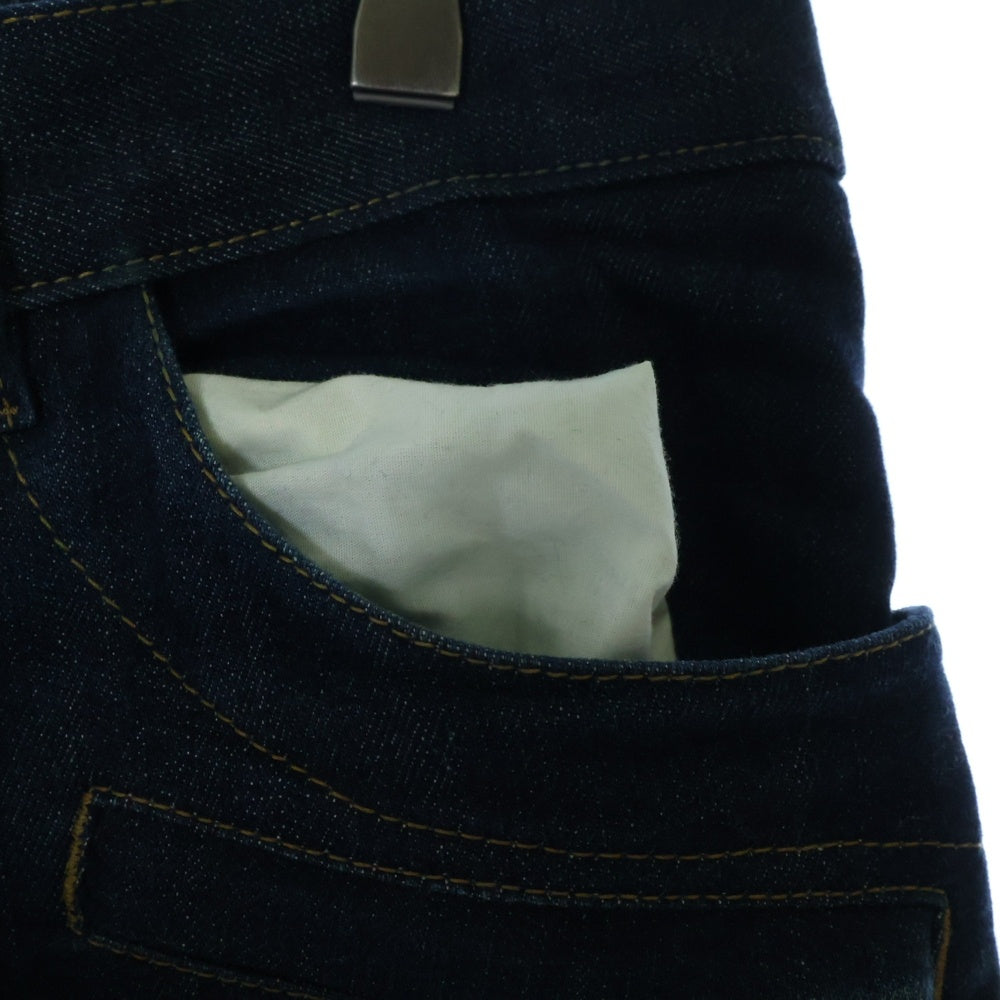 BALMAIN(バルマン) Biker Rigid Denim Pants バイカーリジット デニムパンツ インディゴ POHT551D204