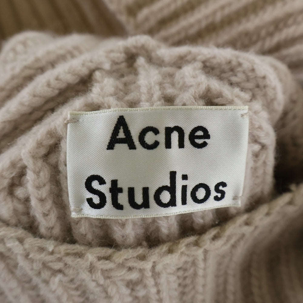 Acne Studios(アクネ ストゥディオズ) 17AW NALLE ハイネック ニット セーター ベージュ 29D173