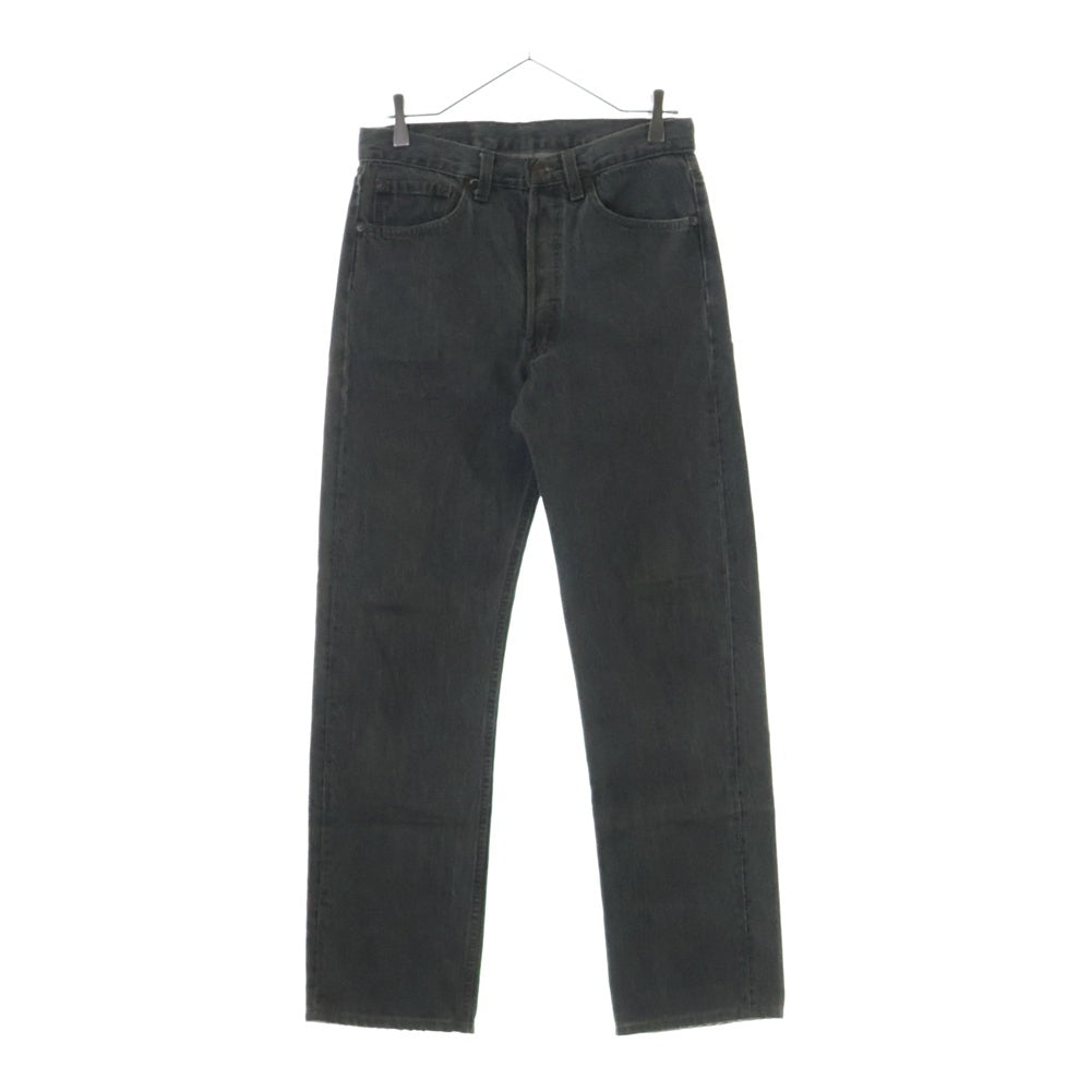 Levi's(リーバイス) 90S VINTAGE 501-0658 ヴィンテージ USA製 先染めブラック ボタン裏552 スモールe ボタンフライ デニムパンツ ブラック