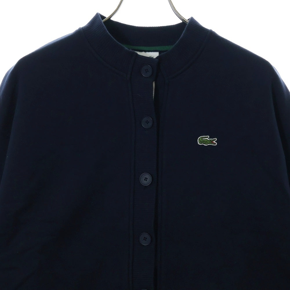 LACOSTE(ラコステ) ワニ刺繍 スウェットカーディガン ネイビー SF007J