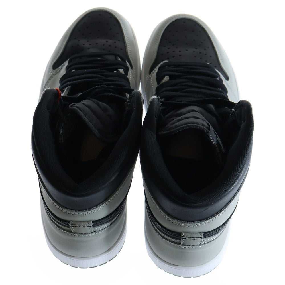 NIKE(ナイキ) AIR JORDAN 1 Shadow 2.0 エアジョーダン 1 シャドウ 2.0 ハイカットスニーカー ブラック/グレー US9/27cm 555088-035