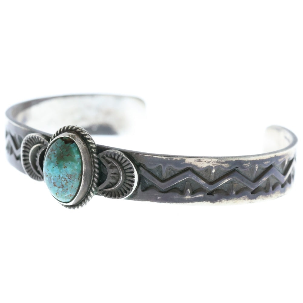 INDIAN JEWELRY(インディアンジュエリー) Sunshine Reeves サンシャインリーブス ターコイズトップ バングル ブレスレット シルバー