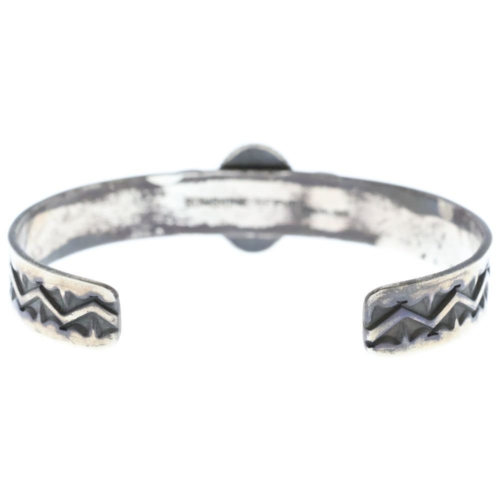 INDIAN JEWELRY(インディアンジュエリー) Sunshine Reeves サンシャインリーブス ターコイズトップ バングル ブレスレット シルバー