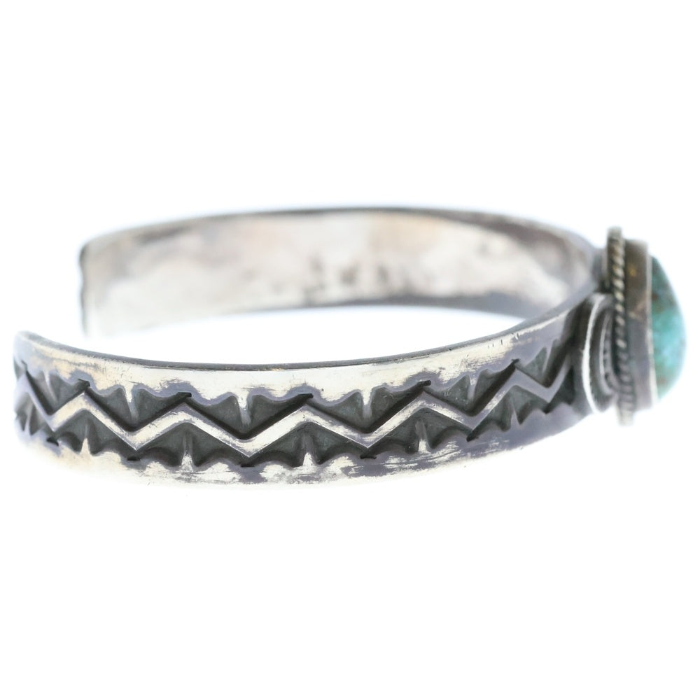 INDIAN JEWELRY(インディアンジュエリー) Sunshine Reeves サンシャインリーブス ターコイズトップ バングル ブレスレット シルバー