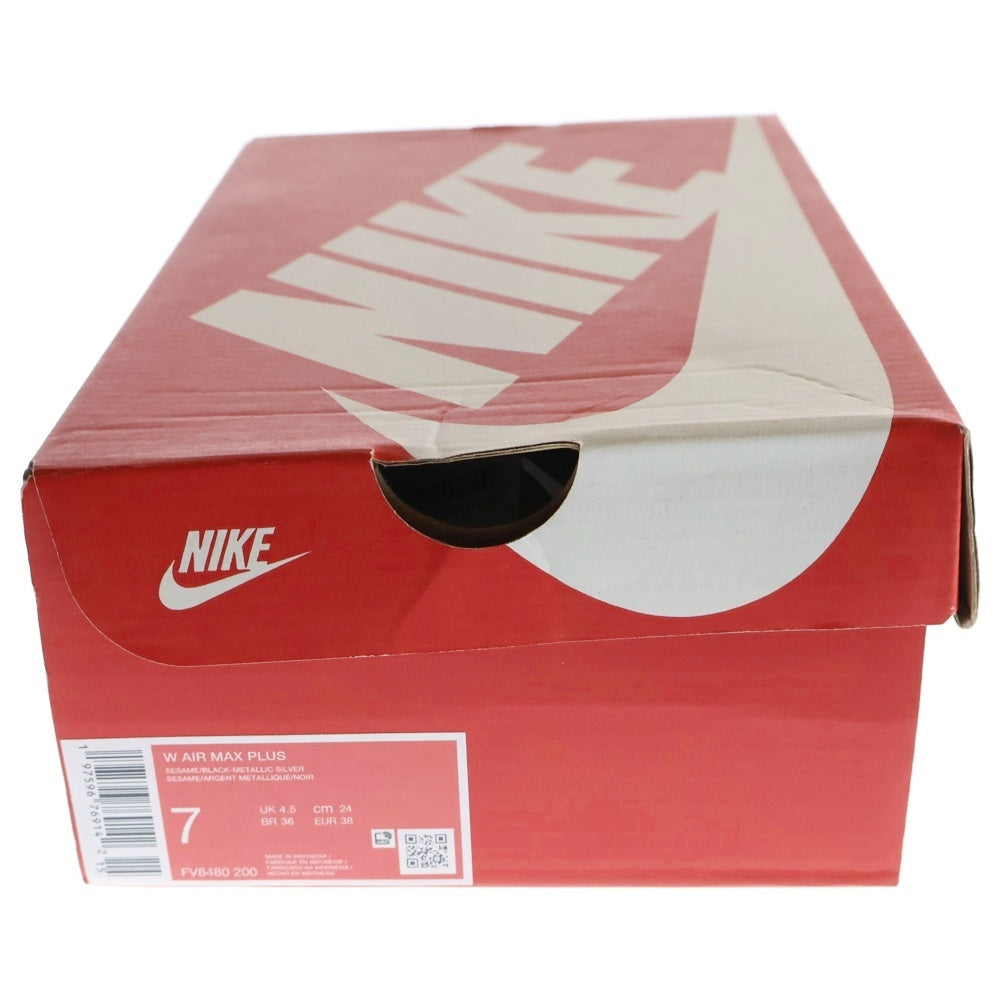 NIKE(ナイキ) Wmns Air Max Plus Sesame ウィメンズ エアマックスプラス セサミ ローカットスニーカー US7/24.0cm FV8480-200