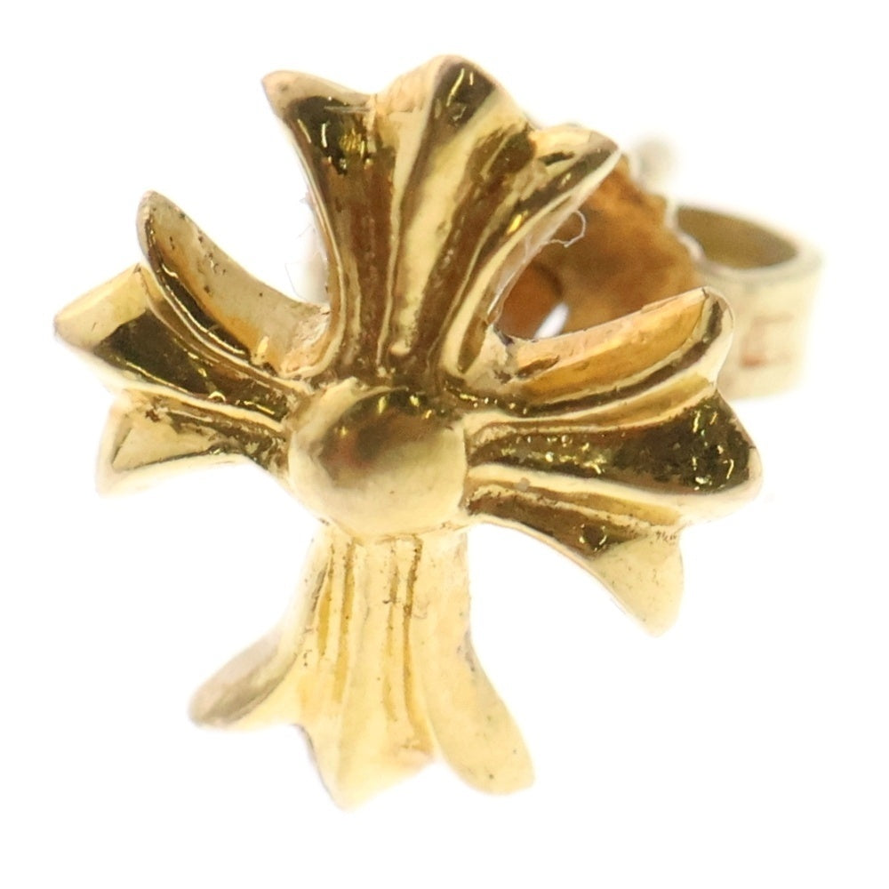 CHROME HEARTS(クロムハーツ) 22K No2 CH CRS CHクロススタッド ピアス ゴールド