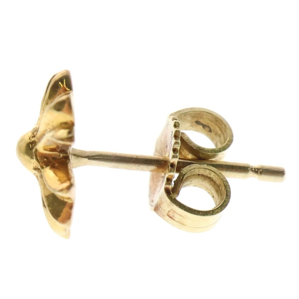 CHROME HEARTS(クロムハーツ) 22K No2 CH CRS CHクロススタッド ピアス ゴールド